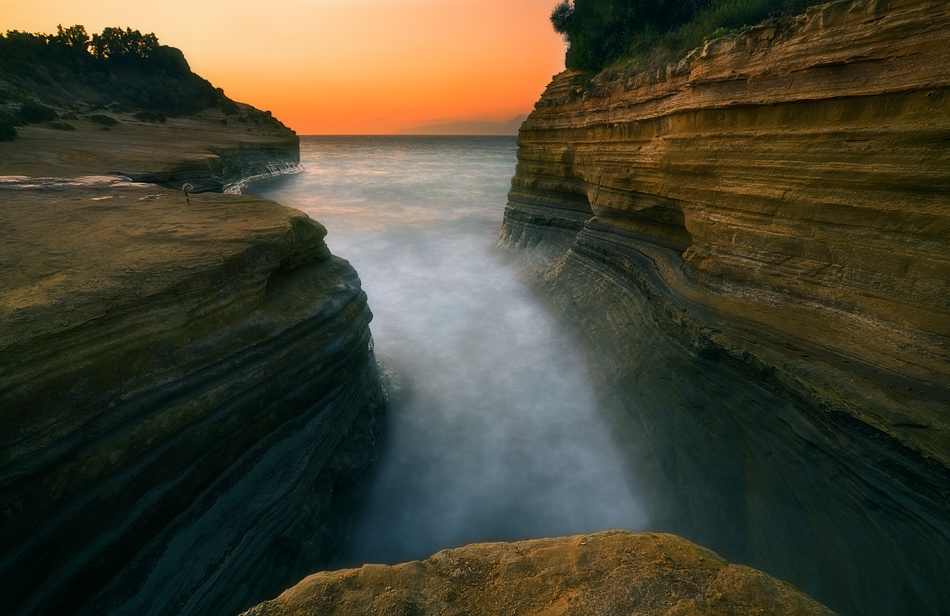 Sidari cliffs.... van Krzysztof Browko