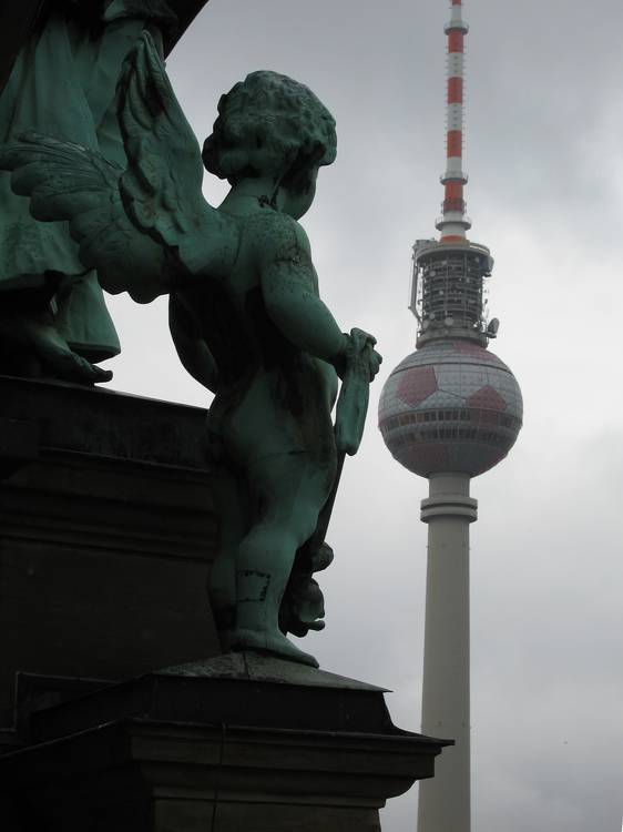 Telespargel: Der Berliner Fernsehturm van Kunskopie Kunstkopie
