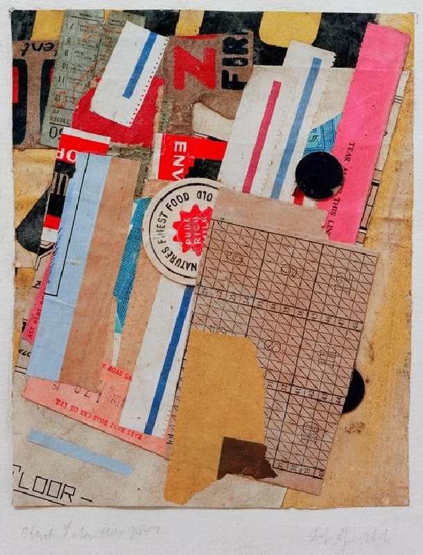 Out of red van Kurt Schwitters