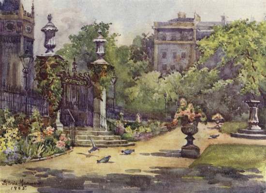 The Inner Temple Garden van Lady Victoria Marjorie Harriet Manners