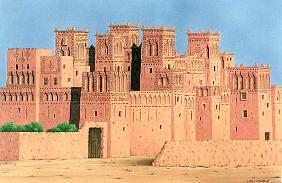 Kasbah, Southern Morocco, 1998 (acrylic on linen) 