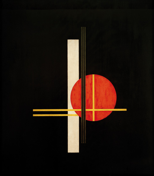 Komposition Q XX van László Moholy-Nagy