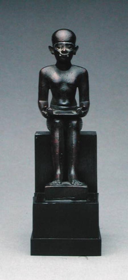Figure of Imhotep (c.2635-2595 BC) Late Period van Late Period Egyptian