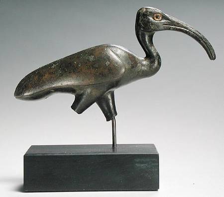 Striding ibis van Late Period Egyptian