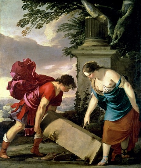 Theseus and his Mother Aethra, c.1635-36 van Laurent de La Hire or La Hyre
