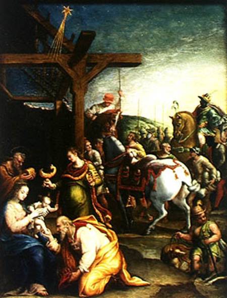 The Adoration of the Magi van Lavinia Fontana