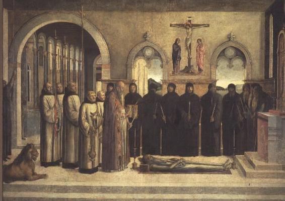The Funeral of St. Jerome van Lazzaro Bastiani