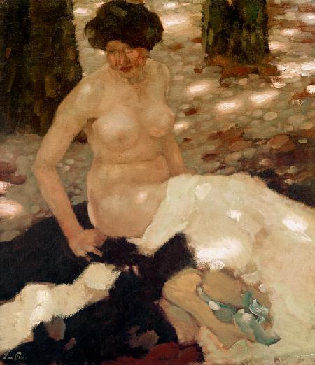 Weiblicher Akt, 1904.