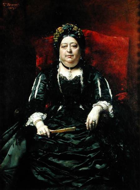 Portrait of Madame Leopold Stern van Leon Joseph Florentin Bonnat