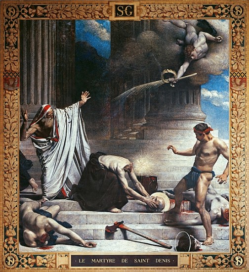 The Martyrdom of St. Denis van Leon Joseph Florentin Bonnat