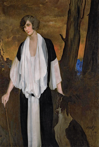 Portrait of Rachel Strong, the Future Countess Henri de Boisgelin van Leon Nikolajewitsch Bakst