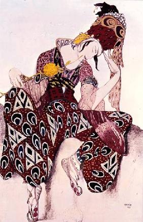 Costume design for Nijinsky in the ballet 'La Peri' by Paul Dukas (1865-1935) 1911