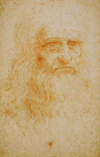 Self portrait, c.1512 van Leonardo da Vinci