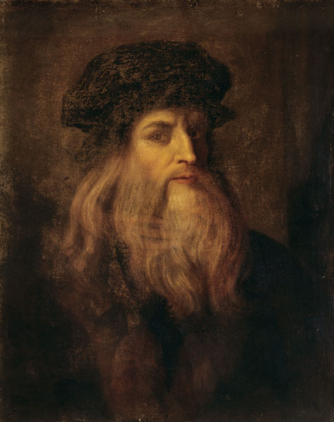Self Portrait van Leonardo da Vinci