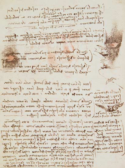 Manuscript page from Codici Rari III 35.2 van Leonardo da Vinci