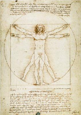 Man van Vitruvius  - Leonardo da Vinci