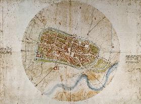 Stadtplan von Imola