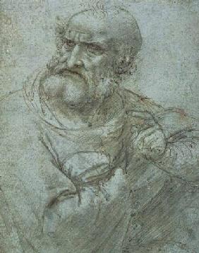 Study for an Apostle from the Last Supper