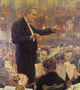 The Conductor of the Vienna Philharmonic Orchestra