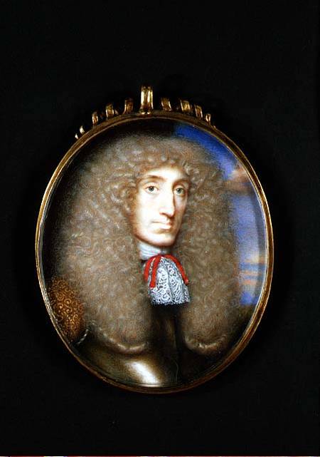 Miniature of Robert Kerr, 4th Earl of Lothian van Lewis Cross