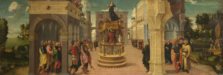 The Death of Dido van Liberale da Verona