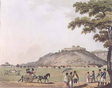 A View of Mount St. Thomas, near Madras, plate 20 from 'Picturesque Scenery in the Kingdom of Mysore van Lieutenant James Hunter