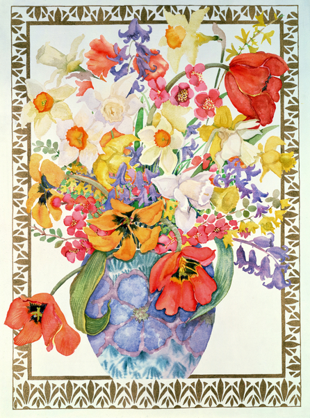 Spring Bouquet van Lillian  Delevoryas