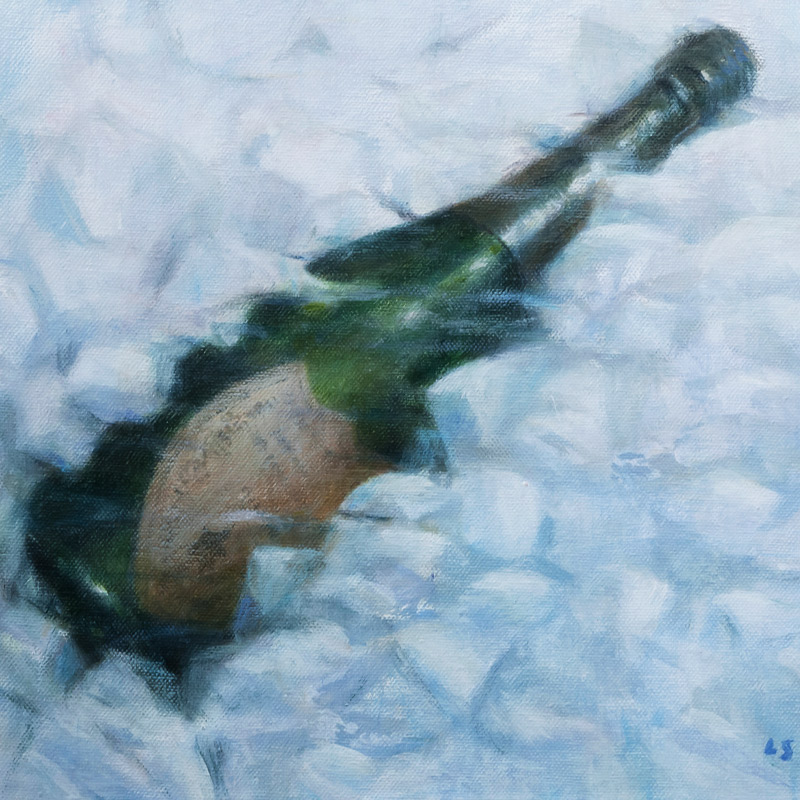 Champagne on ice van Lincoln  Seligman