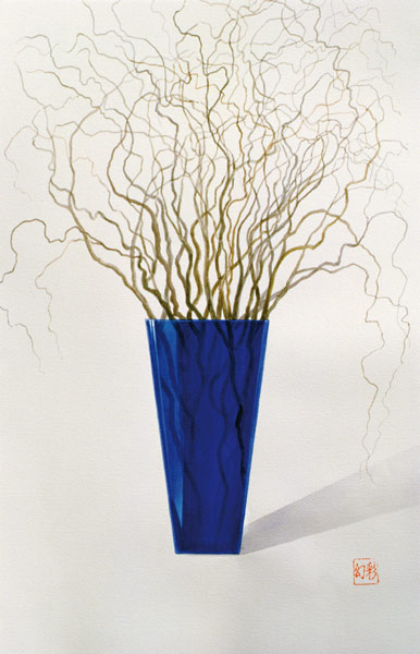 Chinese Willow, 1990 (w/c on paper)  van Lincoln  Seligman