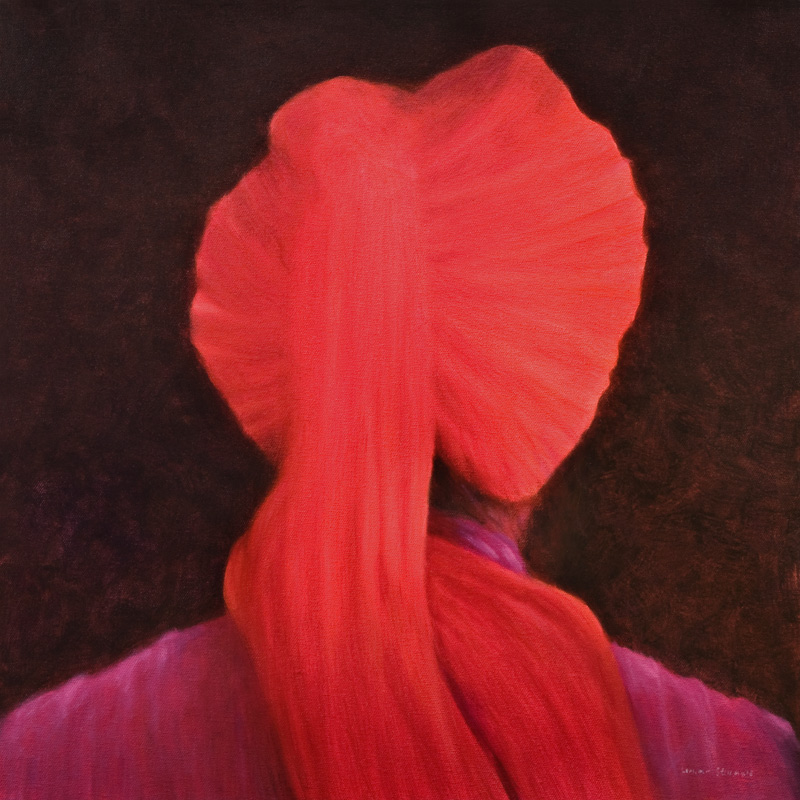 Red Turban in Shadow van Lincoln  Seligman