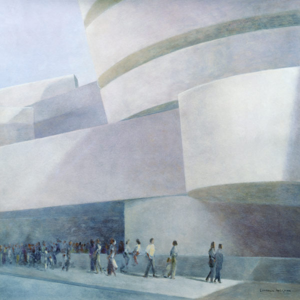 Guggenheim Museum, New York, 2004 (acrylic on canvas)  van Lincoln  Seligman