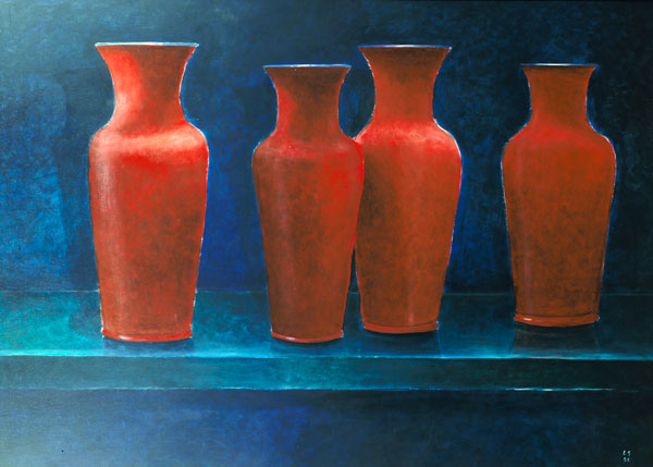 Red Pots, 1988  van Lincoln  Seligman