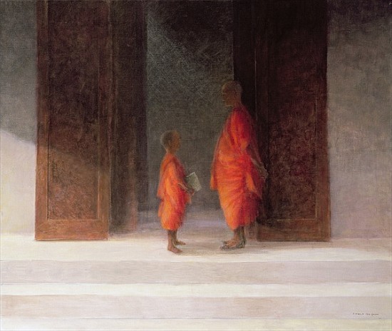 Teacher, 2005 (acrylic on canvas)  van Lincoln  Seligman