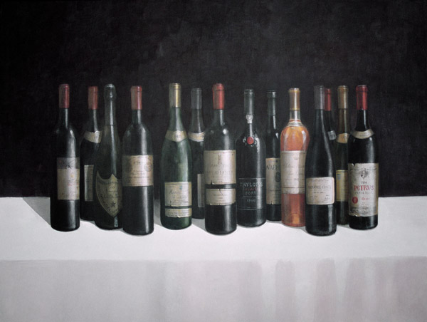 Winescape, 1998 (acrylic on board)  van Lincoln  Seligman
