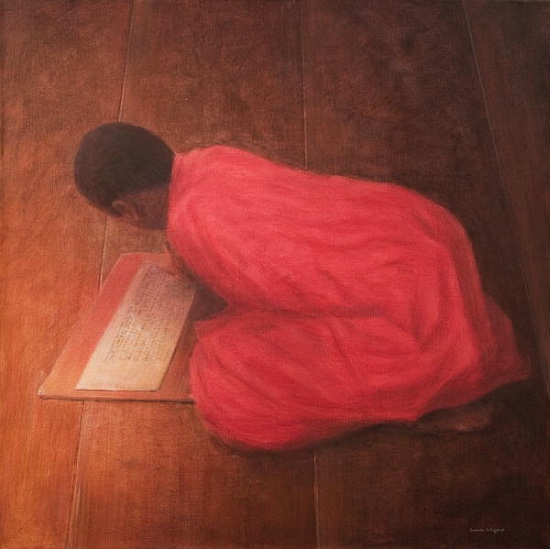 Young Monk in Class van Lincoln  Seligman