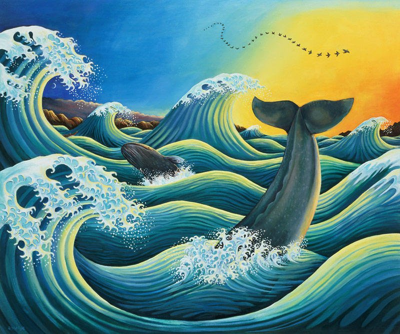 Celebration of the Whale, 1995  van Liz  Wright