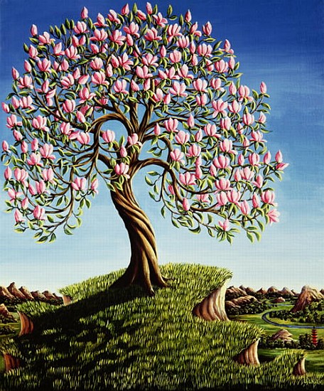 Magnolia Tree, 1989  van Liz  Wright