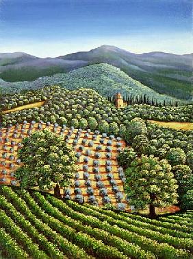 Tuscan landscape, 1990 