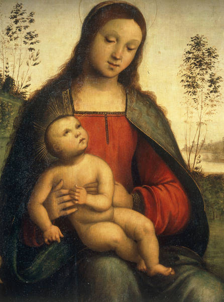 L.Costa, Maria mit Kind van Lorenzo Costa
