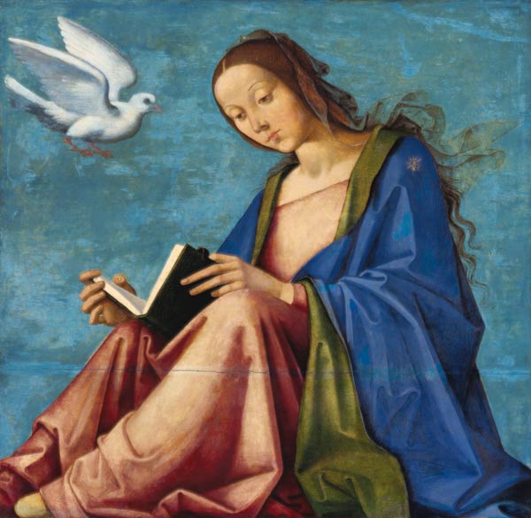 Lesende Maria. van Lorenzo Costa