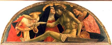 Pieta, The Dead Christ van Lorenzo  da Sanseverino