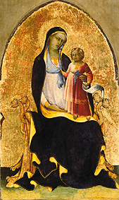 Maria mit dem Kinde van Lorenzo di Monaco