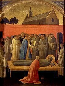 Der Tod des hl. Franziskus. van Lorenzo di Monaco