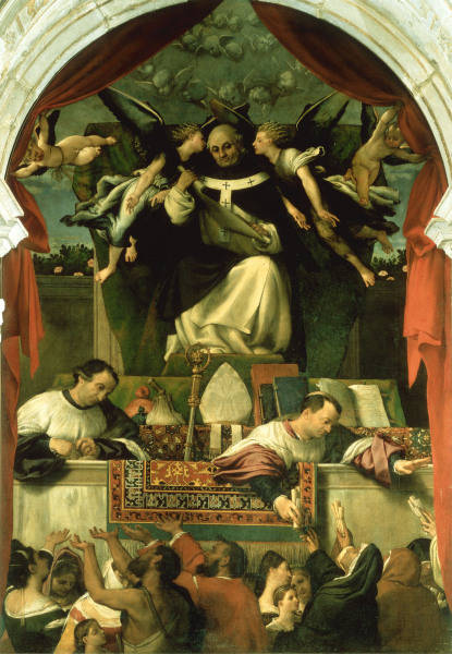 Lorenzo Lotto, Almosenverteilung Antonii van Lorenzo Lotto
