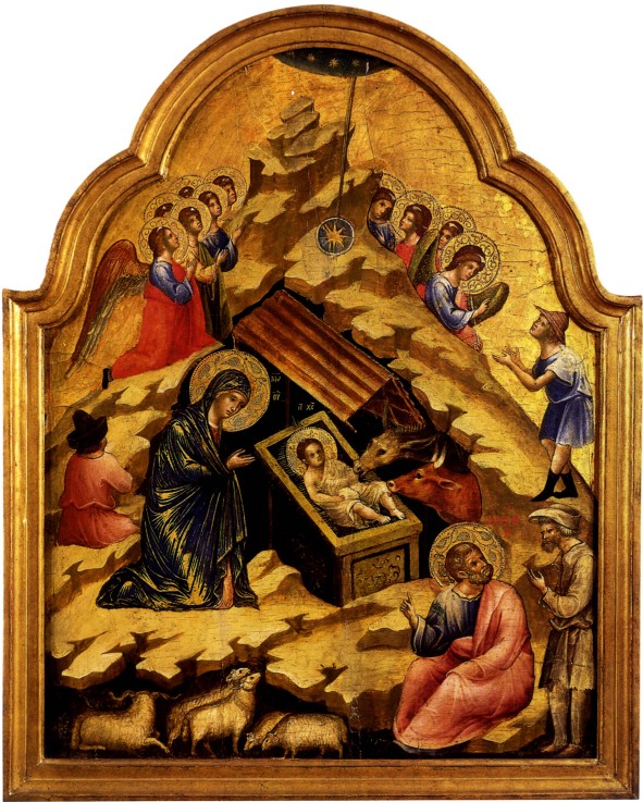 Nativity van Lorenzo Veneziano
