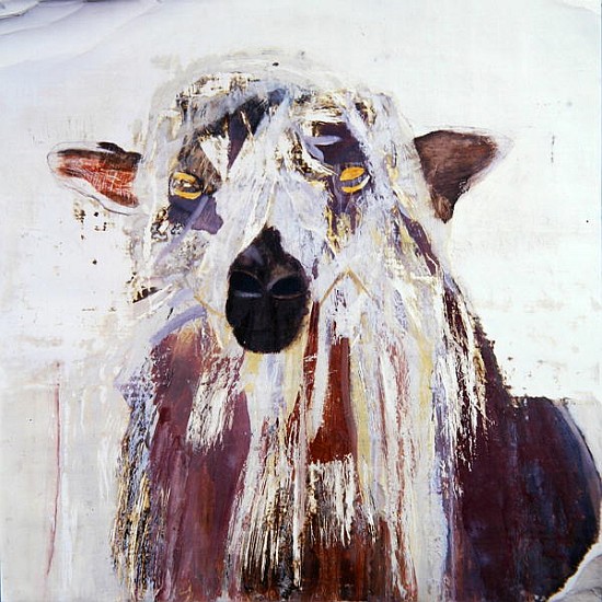 Sheep (mixed media)  van Lou  Gibbs