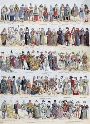 Pictorial history of clothing in Ancient Gaul and in France up to the beginning of the seventeenth c van Louis Bombled