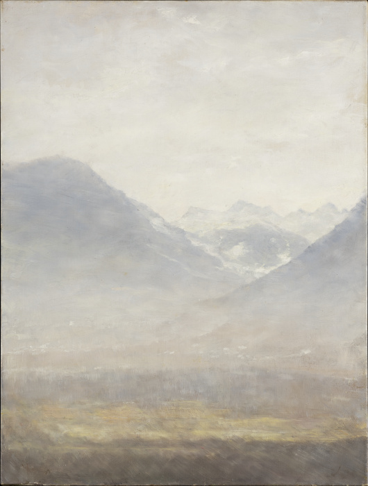 View of the Ulten Valley van Louis Eysen