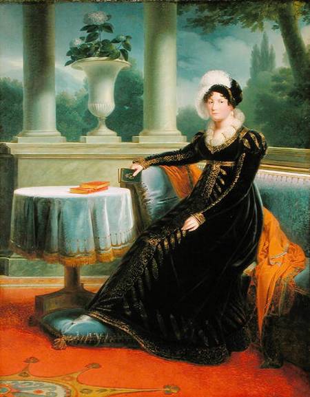 Catherine de Wurtemberg (1783-1835) Queen of Westphalia van Louis Francois Aubry