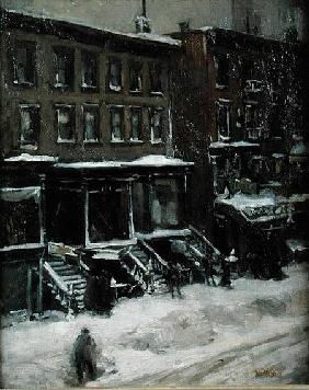 A New York Street Scene